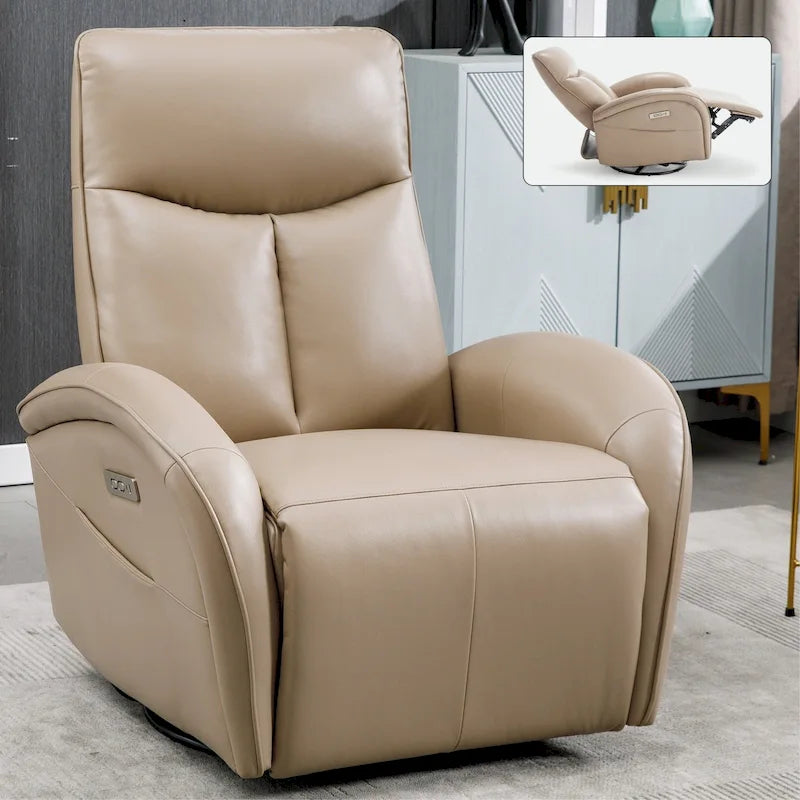 Fauteuil inclinable électrique rotatif et à bascule