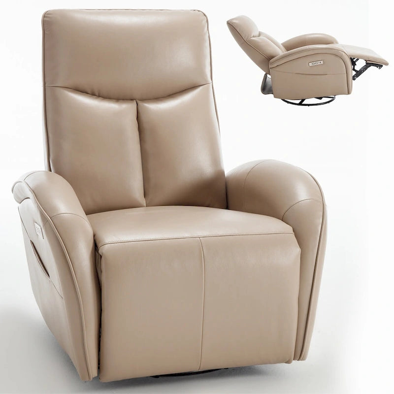 Fauteuil inclinable électrique rotatif et à bascule