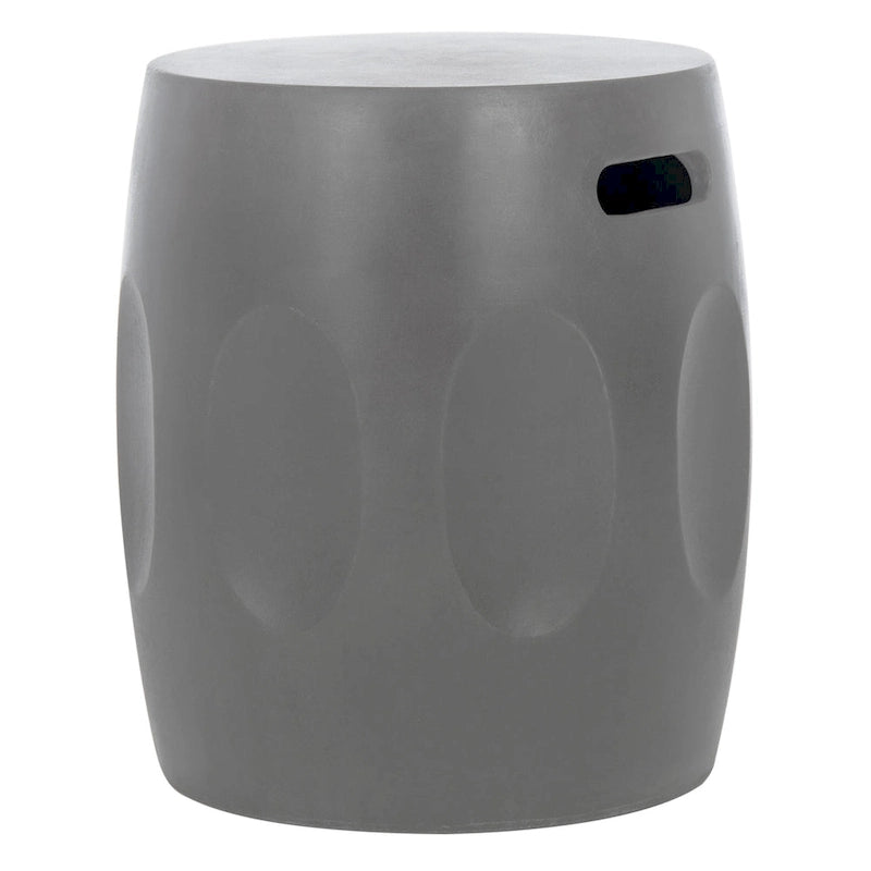 Table d'appoint en béton pour intérieur/extérieur — Gris foncé