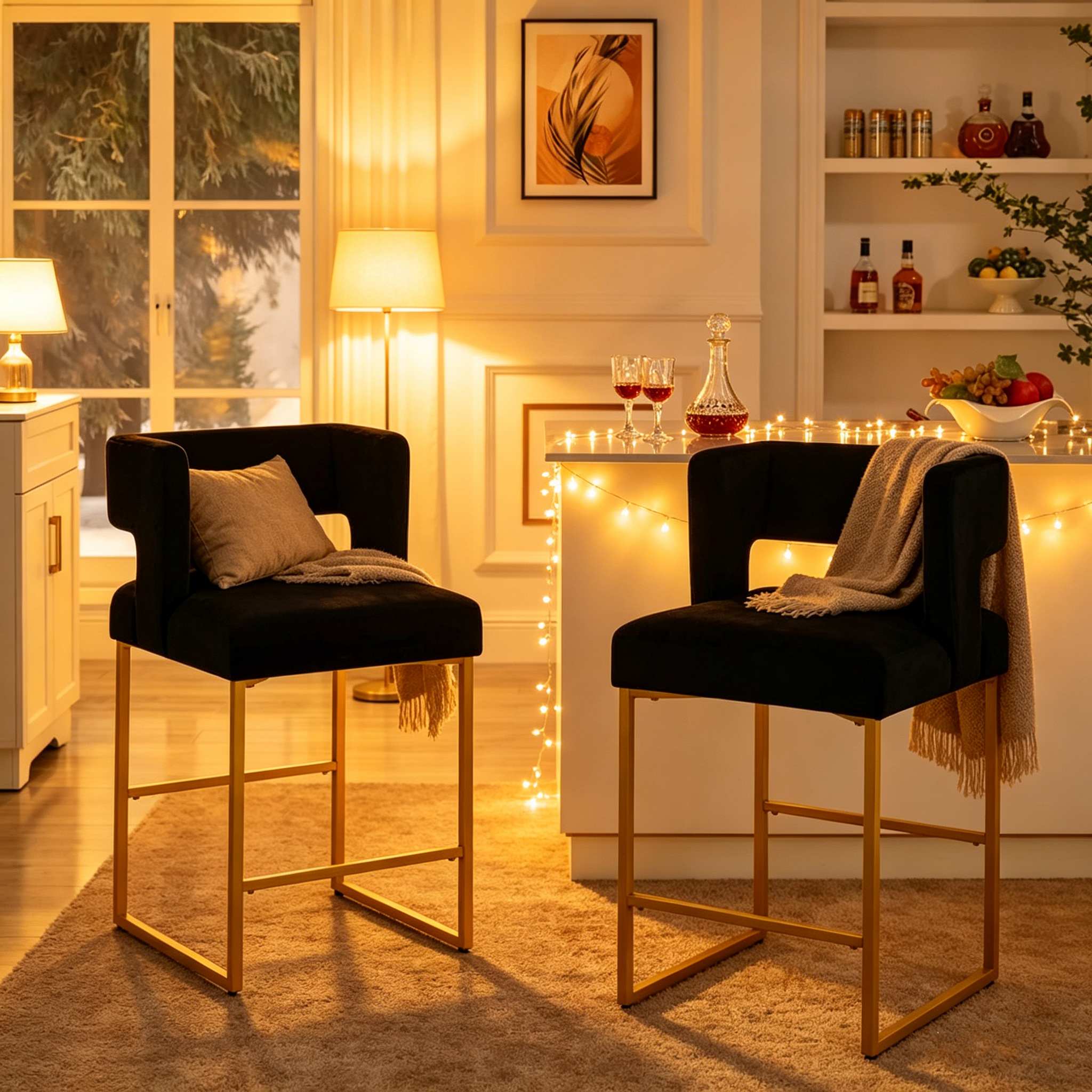 Tabourets de bar modernes et élégants
