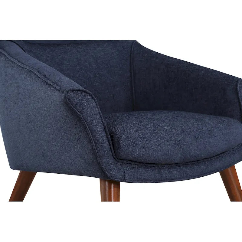 Fauteuil et repose-pieds