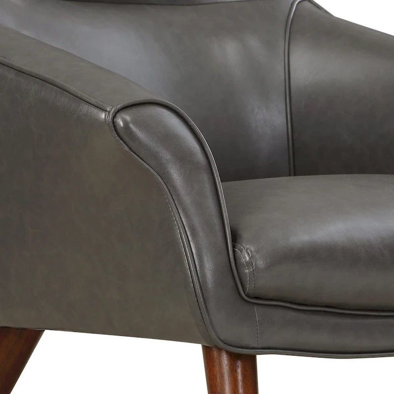 Fauteuil et repose-pieds