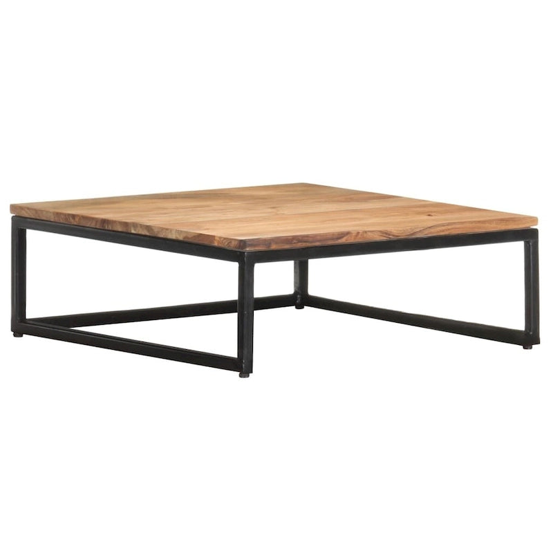 Table basse gigogne en bois d'acacia massif