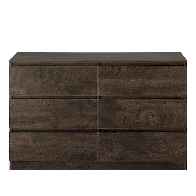 Commode à 6 tiroirs de 119 cm de large