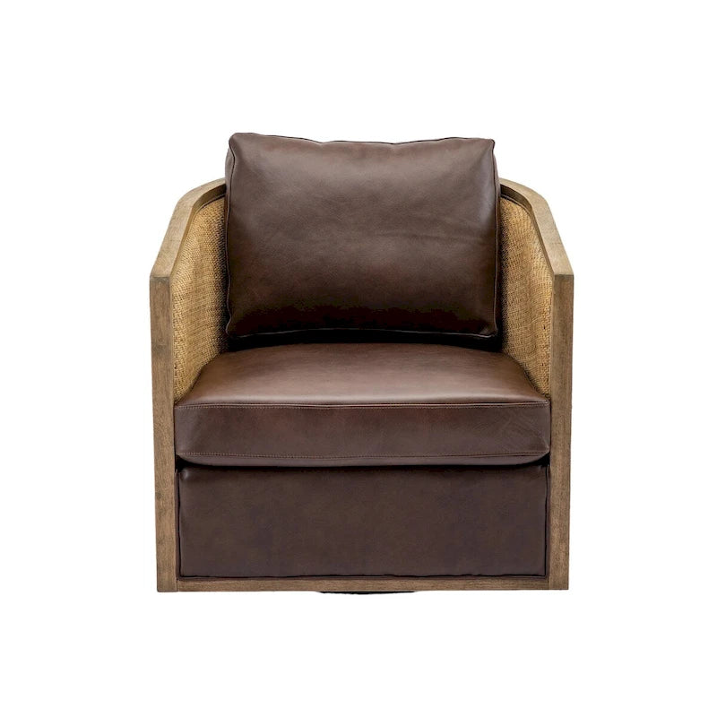 Fauteuil canapé circulaire confortable dans le salon, fauteuil club pivotant à 360 degrés