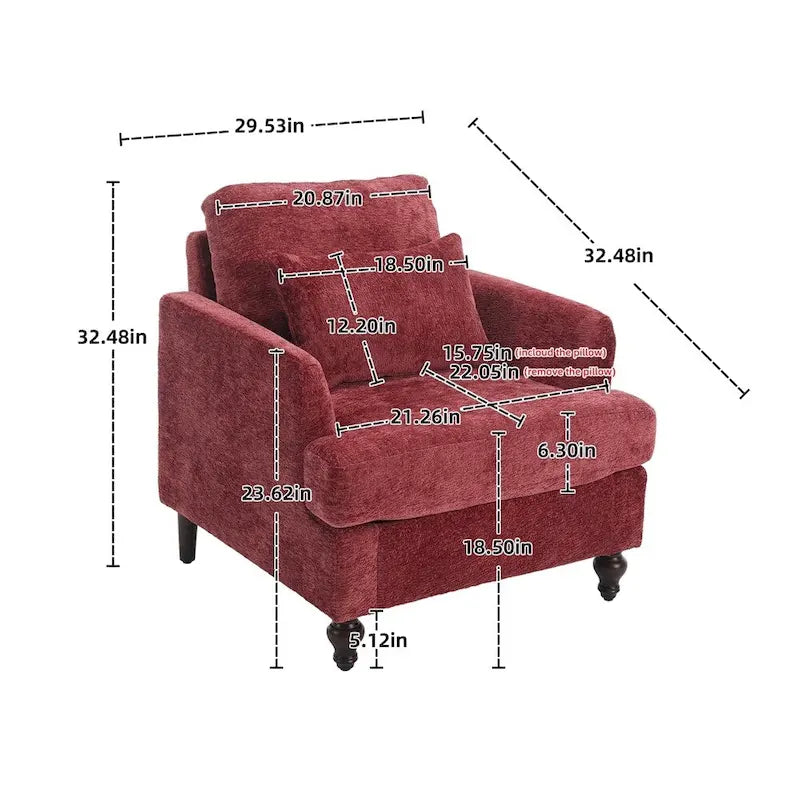 Fauteuil moderne de salon
