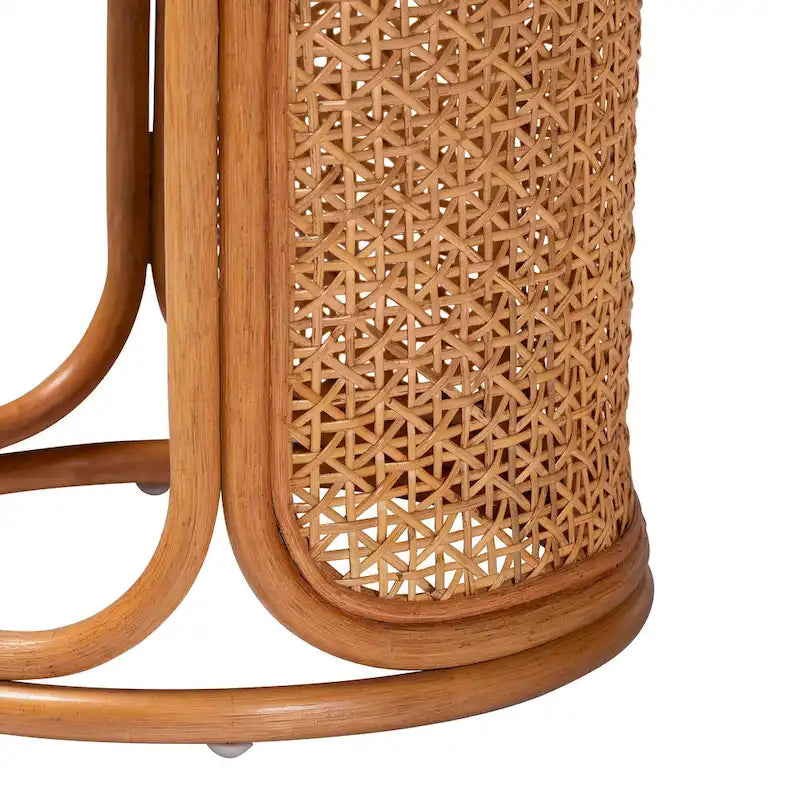 Table d'appoint en rotin