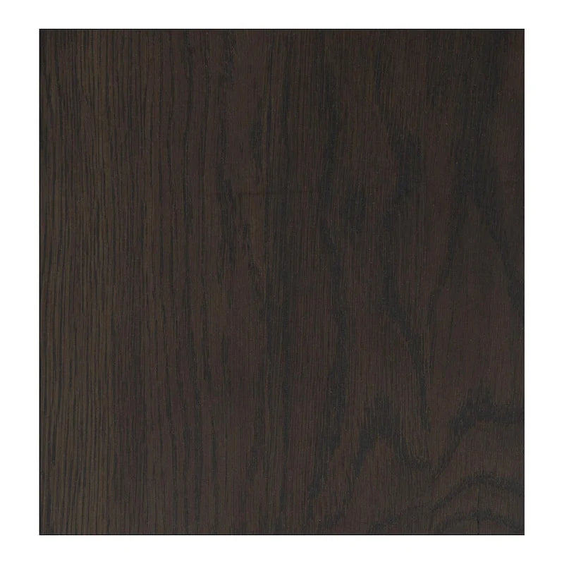 Petite table basse ovale — Marron foncé